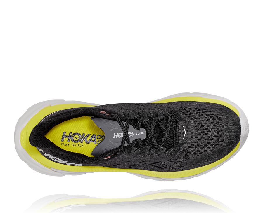 Hoka One One Tenisky Panske Čierne - Clifton Edge - 72390-ZMCE